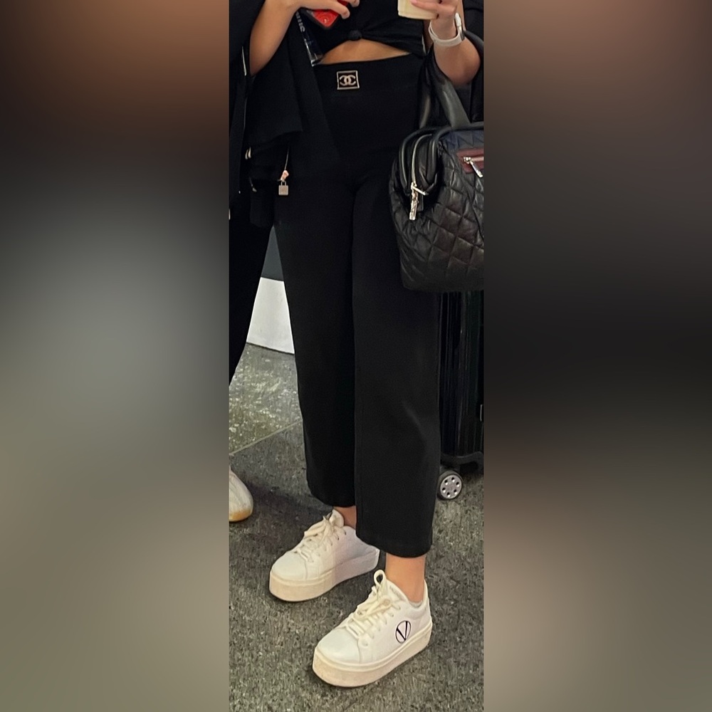 AUTHENTIC Chanel Vintage Sweatpants - Pre Fall 2003 by Karl Lagerfeld